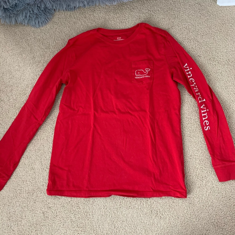 GIRLS SIZE XL VINEYARD VINES LONG SLEEVE SHIRT